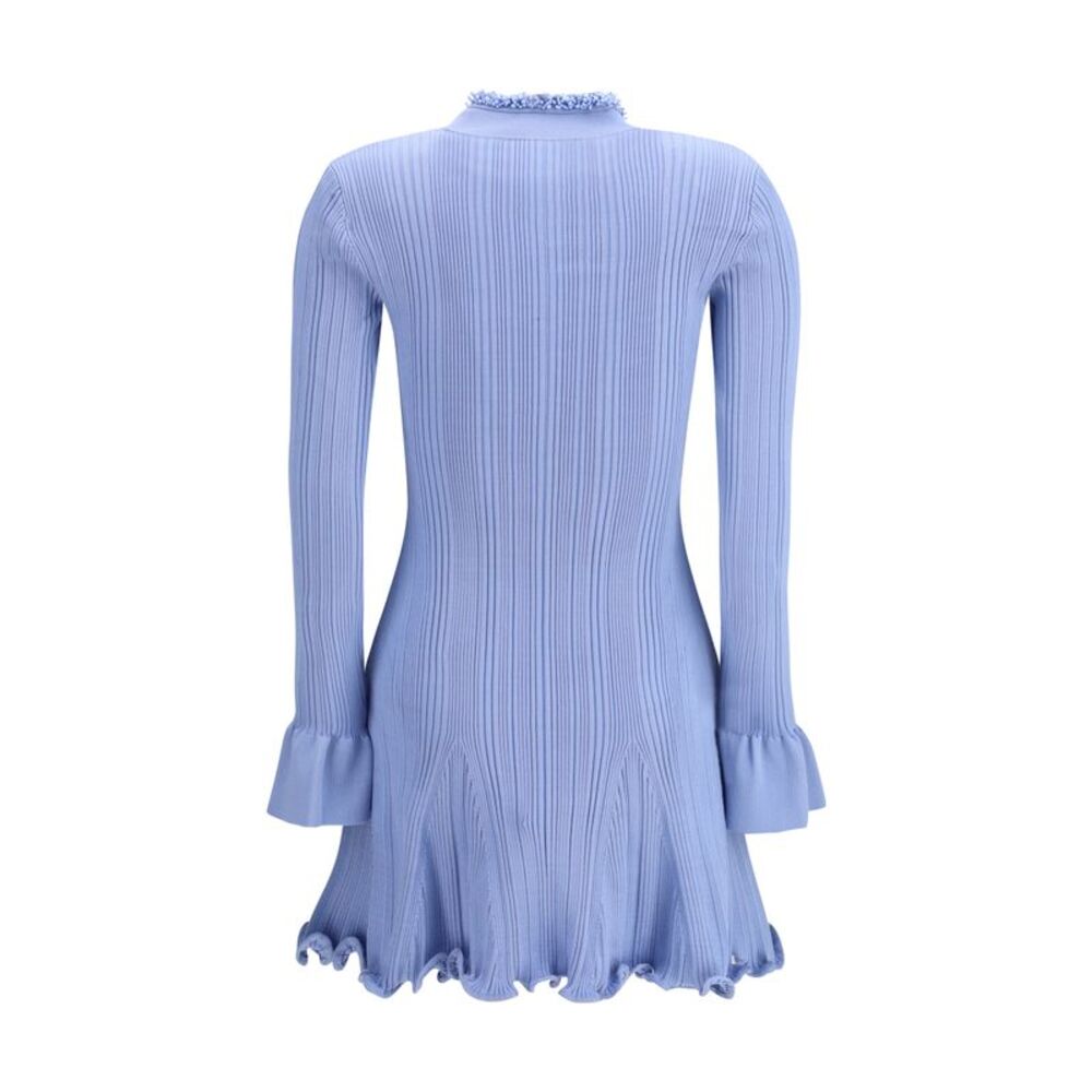 Self-Portrait Women Pearl Trim Knit Mini Dress - Picture 2 of 3